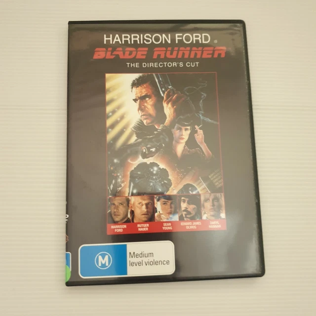 BLADE RUNNER THE Director's Cut DVD 1992 Reg 4 Slimline case £5.20