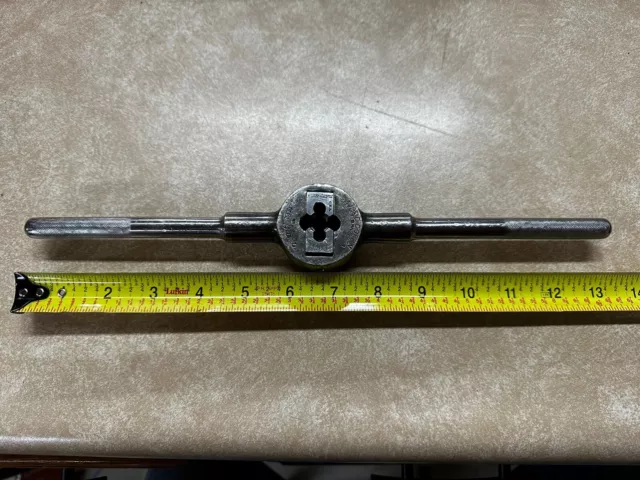 Vintage Greenfield 'Little Giant' Die Handle 7/16 14 Die