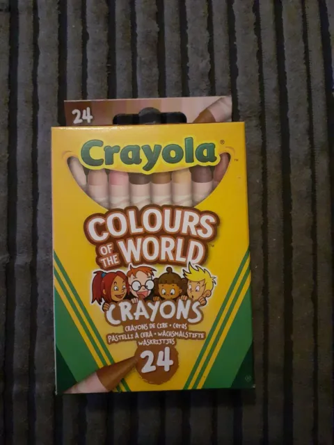 Lápices de colores del mundo Crayola 24 piezas