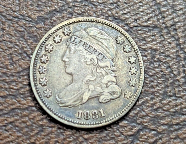 1831 Capped Bust Dime 10c Better Grade XF+ Problem Free Coin