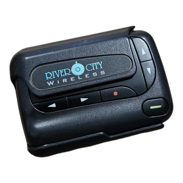 Récepteur Vintage Motorola Advisor Gold II FLEX Pager - Modèle 830H, Fréquence 462.875 MHz UHF, Avec Clip Ceinture Et étui