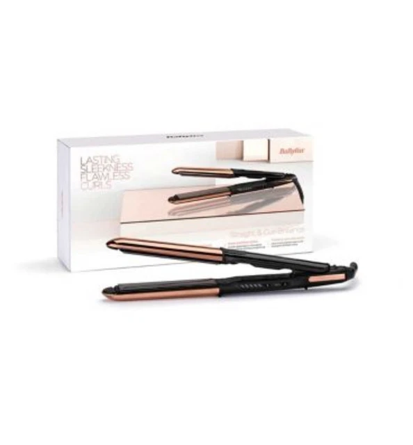 BABYLISS 2480U FLAWLESS Brilliance Straight Straightene Curl
