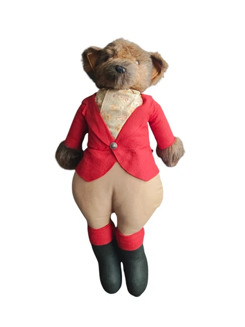 Huntsman Fox VINTAGE FOX HUNTSMAN Collectable Plush Bear. 29