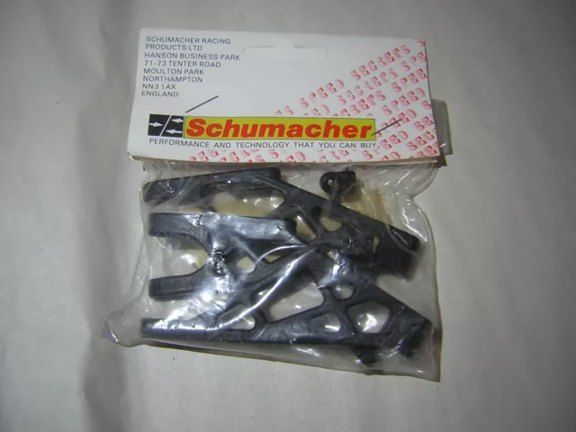 Schumacher U1674G Front Swept Wishbones  2WD  COUGAR 2000 Option rc part vintage