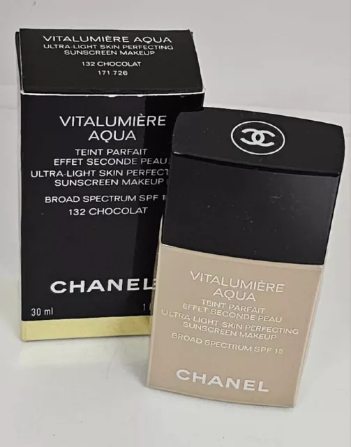 Chanel - Vitalumiere Aqua Ultra Lys Hud Perfekterende Make Up SPF15  30ml/1oz - Foundation og pudder, Free Worldwide Shipping