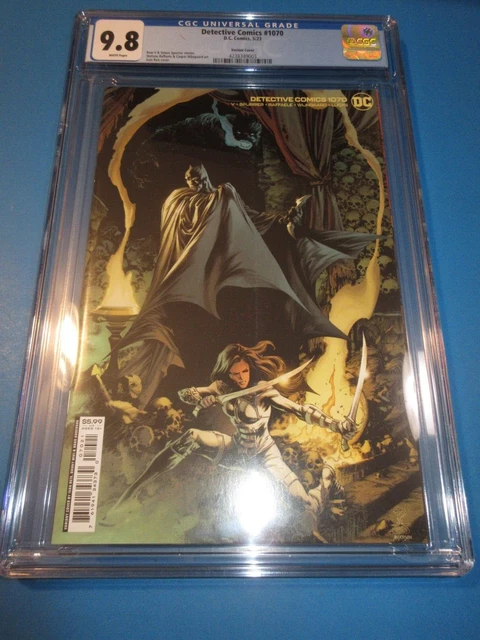 Detective Comics #1070 Reis Variant CGC 9.8 NM/M Gorgeous Gem Wow