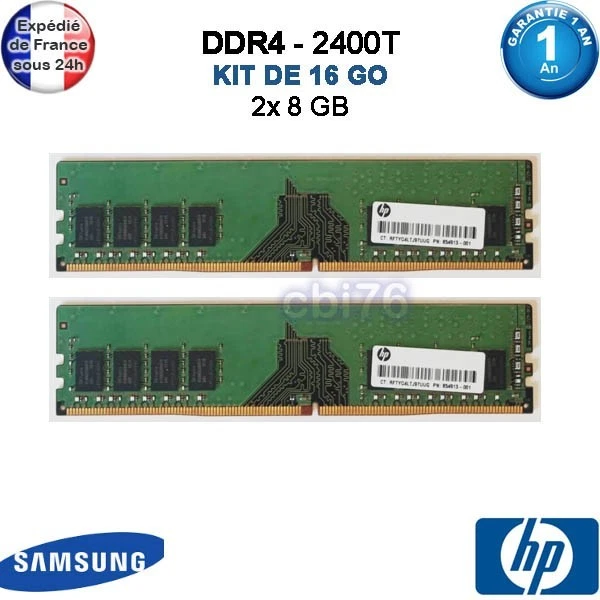 Kit RAM 1 Go (2x512 Mo) DDR1 PC-3200 Pour Compaq HP Presario SR1010NX
