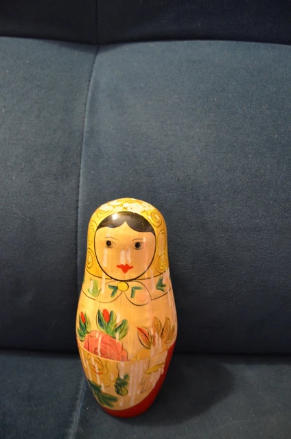 Poupées Russes Matriochka Ballet – 5 Pièces, Fait Main Par Vasilkova, 14 Cm