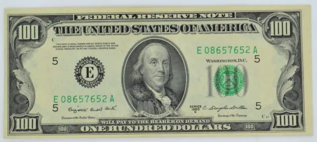 Series 1950-C $100 Federal Reserve Note FR.2160-E Richmond