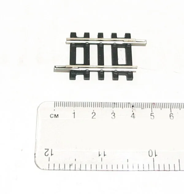 Hornby R610 Single Short Straight Track Pieces 38Mm Oo 00 Gauge 1:76 Scale