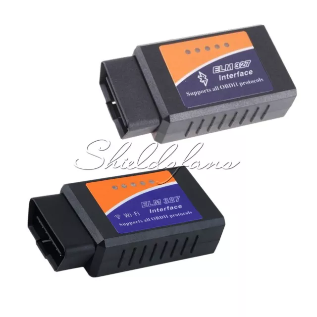 ELM327 WiFi Bluetooth OBD2 OBDII Car Diagnostic Scanner Code Reader Tool