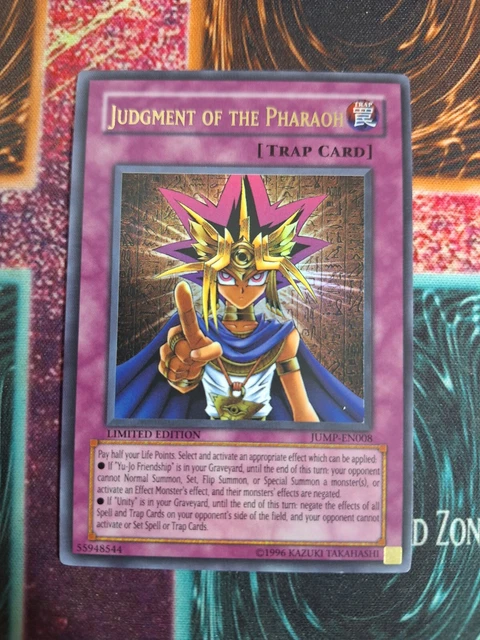 YU-GI-OH! JUDGMENT OF the Pharaoh JUMP-EN008 Ultra Rare Limited Near ...