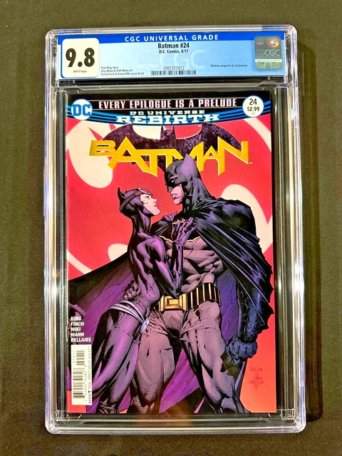 Batman #24 CGC 9.8 (2017) - Batman proposes to Catwoman