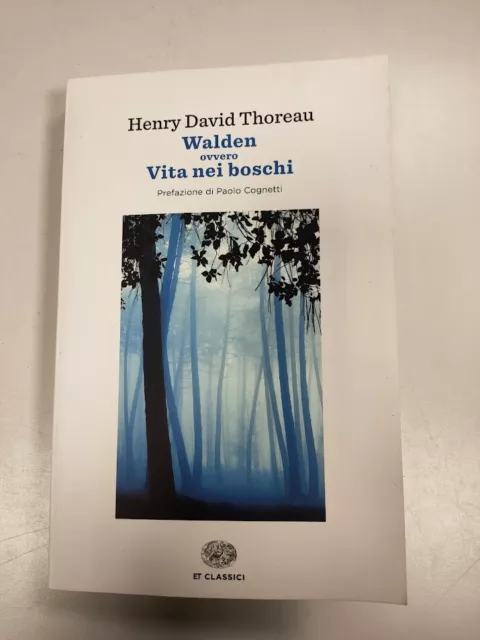 Libro Henry David Thoreau-Walden ovvero Vita nei Boschi 2015