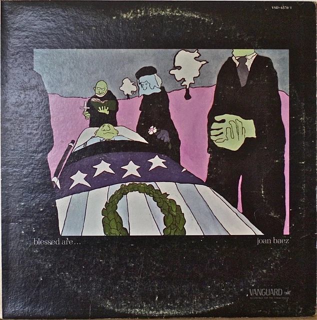 JOAN BAEZ: Blessed Are...NM1970 2LP VANGUARD BLACK LBL (Orig Rel?) NORMAN BLAKE+
