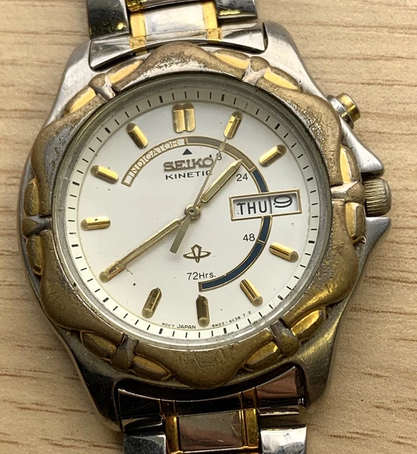 seiko kinetic day date