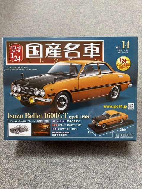 ISUZU BELLETT 1600GT TyPer 1969 1/24 #2ccc67 EUR 283,35