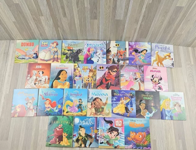 Lot of 24 Disney Storybook Collection Mini Books for Disney Advent Calendar