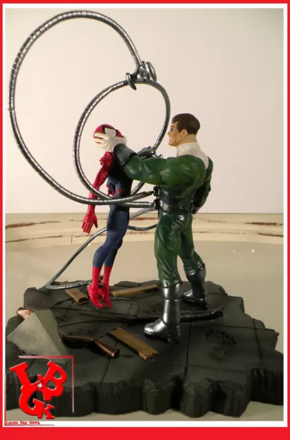 SPIDER-MAN vs Doc Octopus Ultimate Diorama Dynamic Forces 600 ex Statue # NEUF #