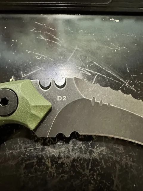 KARAMBIT DOUBLE EDGED Fixed Blade Knife Kydex Sheath $25.00 - PicClick