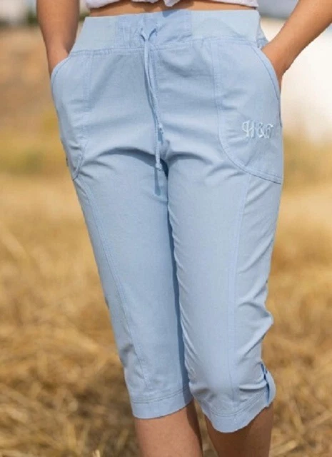 Evans Cotton Cinch Capri Trousers