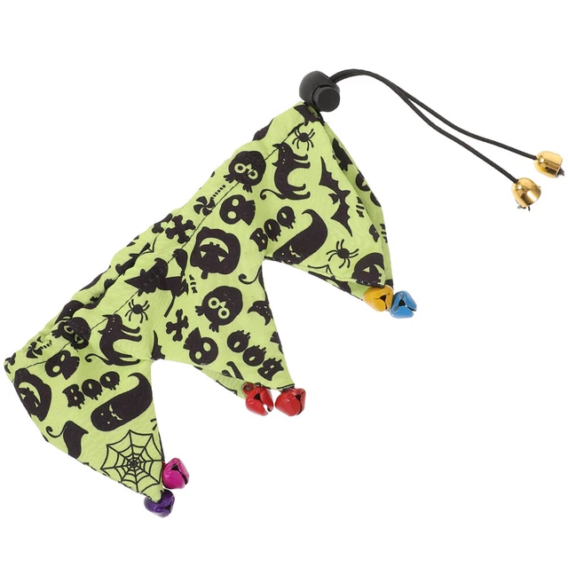 Decorazione collo Halloween festa colletto gattino gatto collare collo ornamento collare