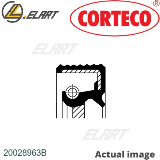 Sigillo Albero Differenziale Per Citroen Peugeot Fiat Lancia Ax Za Cdy M4A Corteco