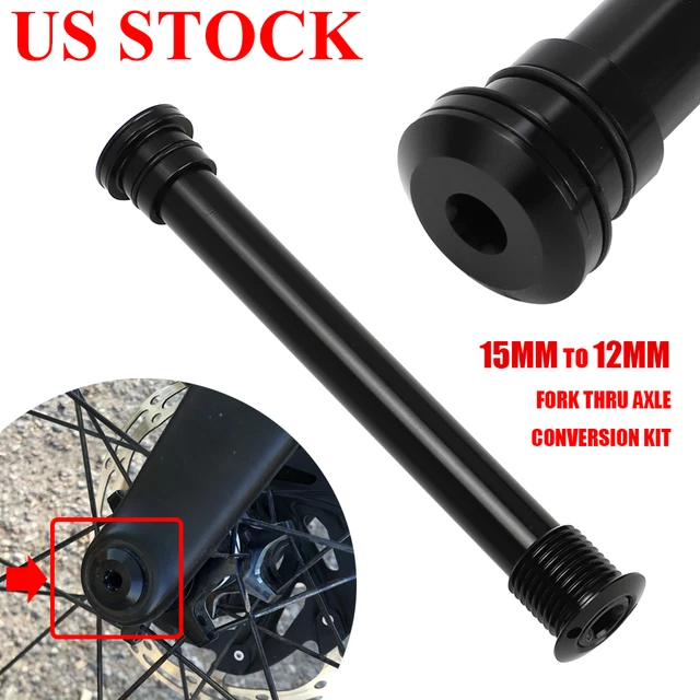 12mm Thru Axle Fork 15mm To 12mm Axle Adapter Raleigh Bike Parts