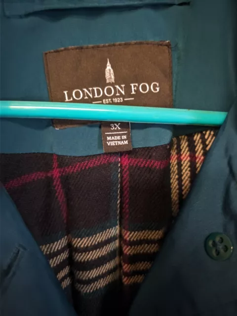 VINTAGE LONDON FOG blue coat size 3X $25.00 - PicClick