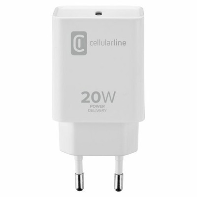Cellularline Caricabatterie universale Cellular Line USB-C Charger 20W 0814006 