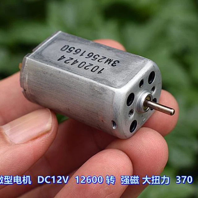 JOHNSON 1020424 DC6V-12V High Speed Large Torque Mini 24mm RS-283 Electric Motor
