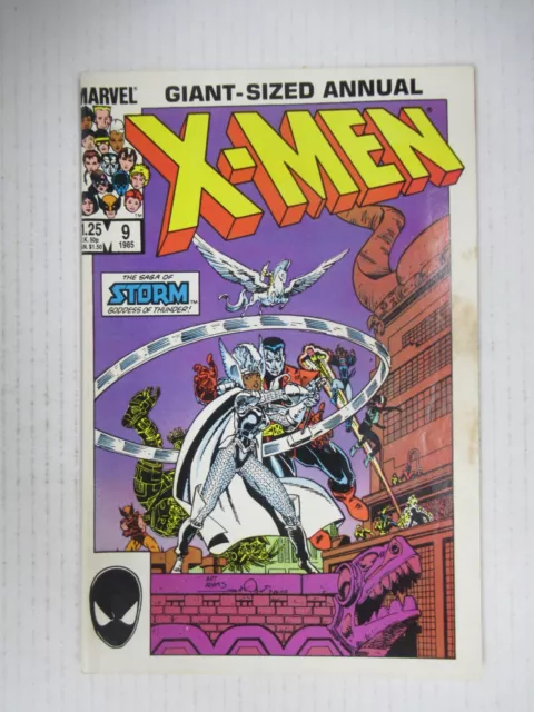 1986 Marvel Comics Giant-Sized X-Men Annual #9