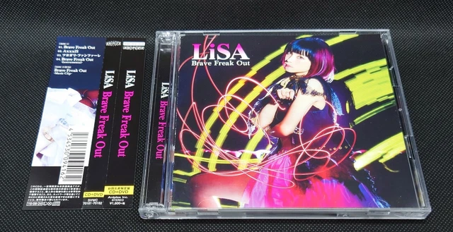 LISA - BRAVE Freak Out(Regular Edition) CD Japan Import Anime EUR