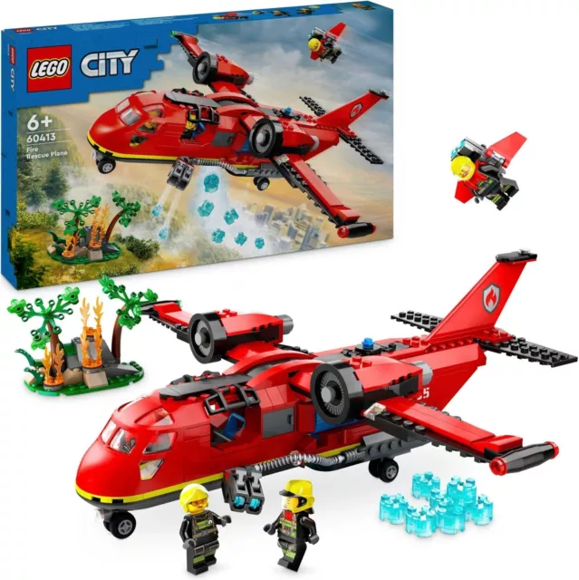 33719859-C LEGO® City aereo antincendio (60413), (478 pz) *NUOVO*