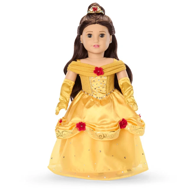 AMERICAN GIRL DISNEY PRINCESS BELLE Collector Doll 2023 Swarovski