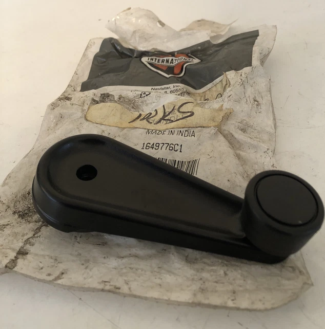 Genuine International Oem 1649776C1 Black Crank Window Handle New