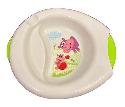 Piatto Chicco Pappa Calda Rimanenza Di Magazzino Vintage Con Scatola 