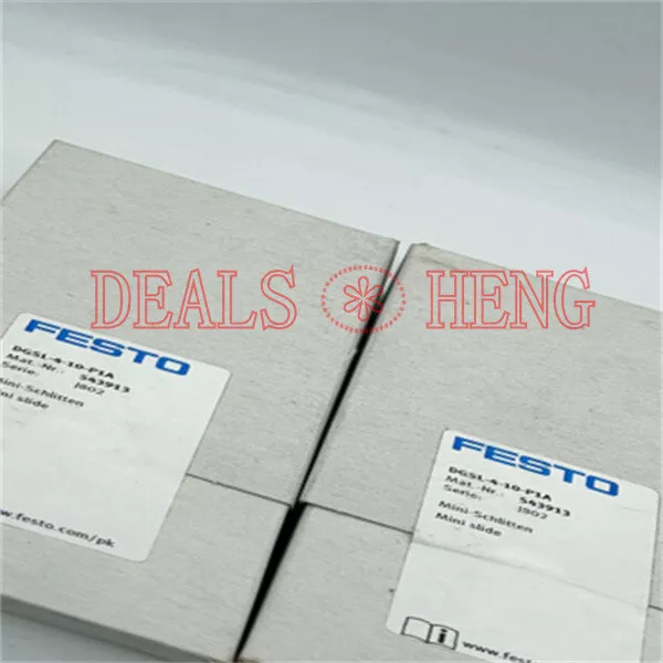 One Festo Cilindro Dgsl-4-10-P1A Nuovo