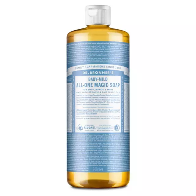 Dr Bronner Baby Mild All-One Magic Soap - 945ml