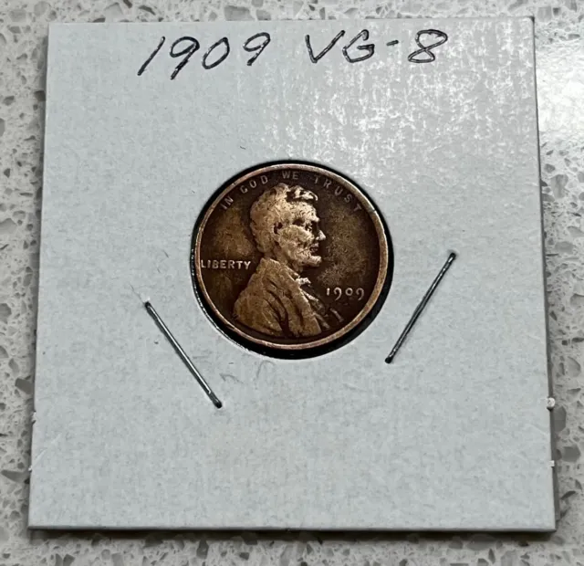 1909 Lincoln Bronze Wheat Penny