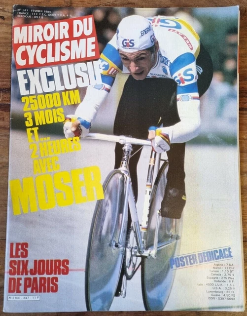 Tour de France - Miroir du Cyclisme. Cycling route poster map 61x69cm