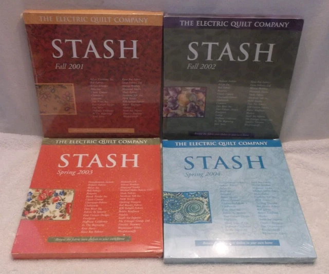 The Electric Quilt Company - Tú elegiste - software digital STASH - NUEVO EN PAQUETE