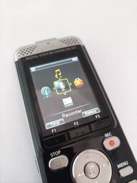 Olympus DM-901 Digital Voice Recorder Dictaphone Dictation Handheld WiFi 4GB 2