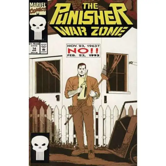 Punisher: War Zone (1992 series) #14 in NM minus condition. Marvel comics [s@