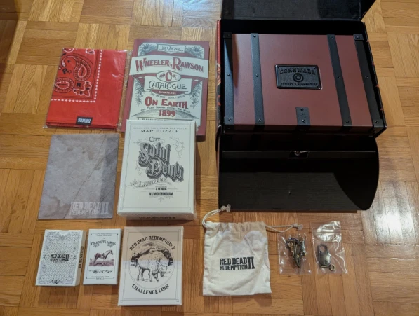 RED DEAD REDEMPTION 2 Collector's Edition Box Complete $999.99