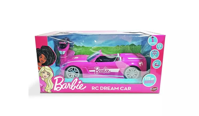 BARBIE REMOTE CONTROLLED Convertible Dream Car £34.99 - PicClick UK