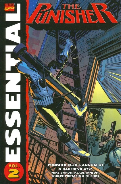 Essential Punisher Volume 2 TPB: Whilce Portacio, JR JR, Nocenti, Baron, Janson
