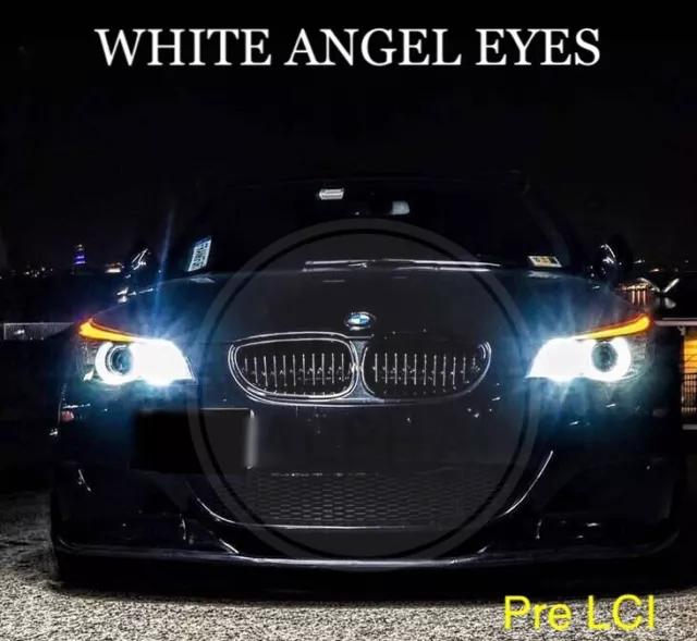 BMW E60 E61 Pre Lci Led Xénon Blanc Brillant Eye Halo Ampoules