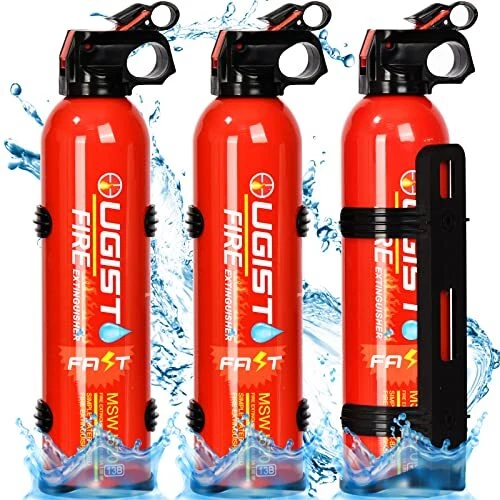 Fire Extinguisher 3 Pack with Bracket Ougist 620ml Fire Extinguishers for the...