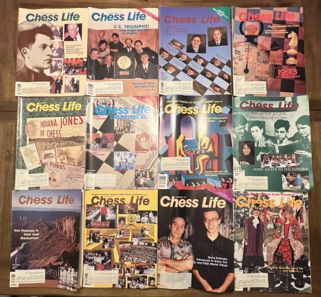 US USCF Chess Life magazines 1973 - 2005 u-pick $ .99 - $ 4 (not a